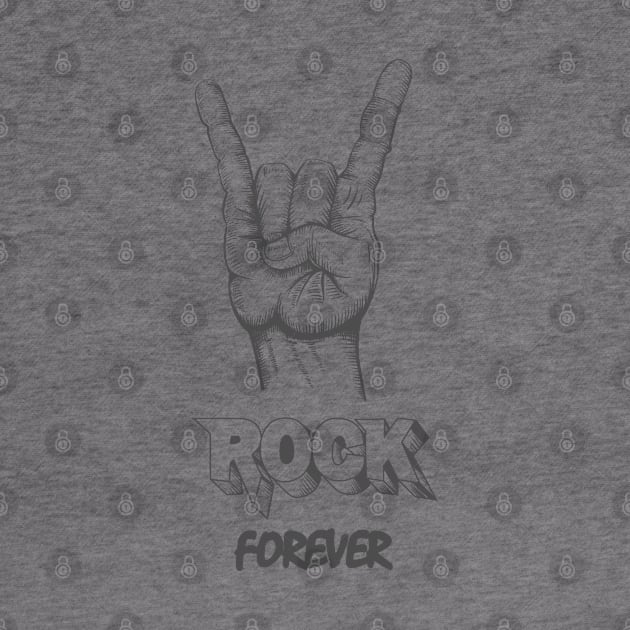 Rock Forever by Mako Design 